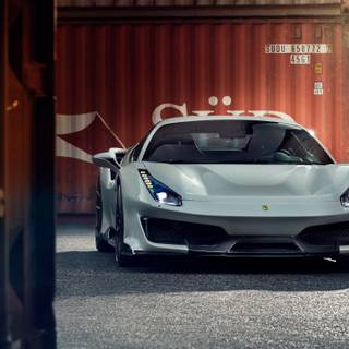 Ferrari 488 Pista 4k wallpaper