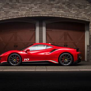 Ferrari 488 Pista 4k wallpaper