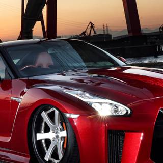 GTR R35 4k mobile wallpaper