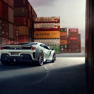 Ferrari 488 Pista 4k wallpaper