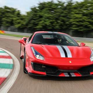 Ferrari 488 Pista 4k wallpaper