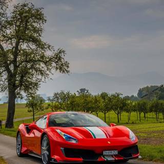 Ferrari 488 iPhone wallpaper
