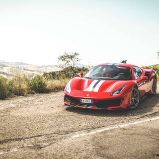 Ferrari 488 Pista 4k wallpaper