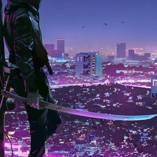 4k mobile neon wallpaper