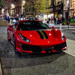 Ferrari 488 Pista 4k wallpaper