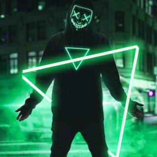 4k mobile neon wallpaper