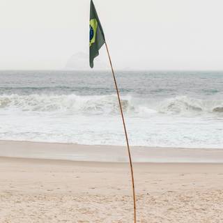 Brazil flag 4k wallpaper