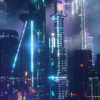 4k mobile neon wallpaper