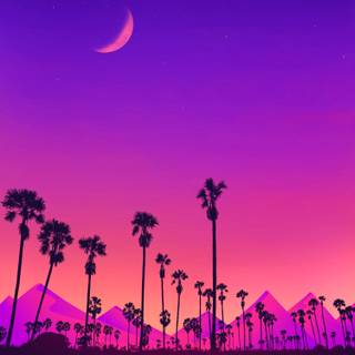 4k mobile purple wallpaper