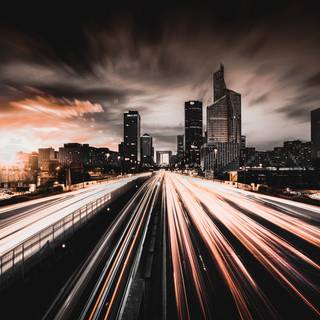 4k traffic wallpaper