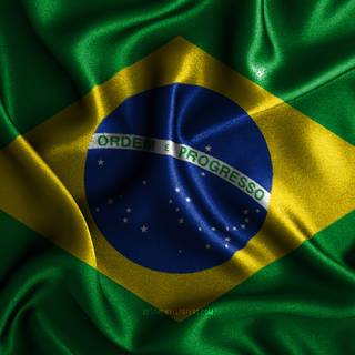 Brazil flag 4k wallpaper