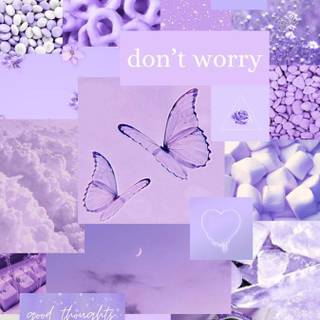 Pastel purple iPhone wallpaper