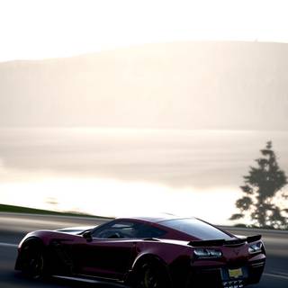 Corvette Stingray iPhone wallpaper