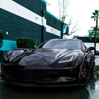 Corvette Stingray iPhone wallpaper