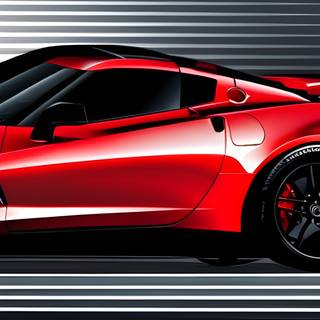 Corvette Stingray iPhone wallpaper