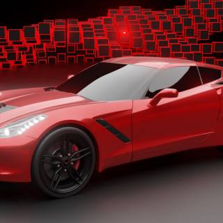 Corvette Stingray iPhone wallpaper