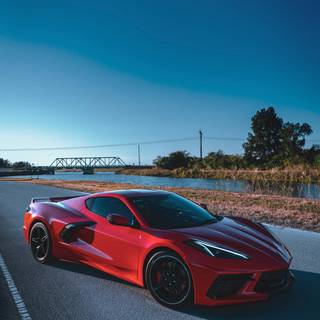 Corvette Stingray iPhone wallpaper