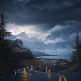 iPhone scenary wallpaper