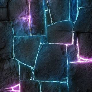 Dark neon phone wallpaper