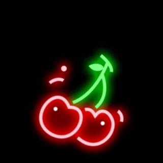 Dark neon phone wallpaper