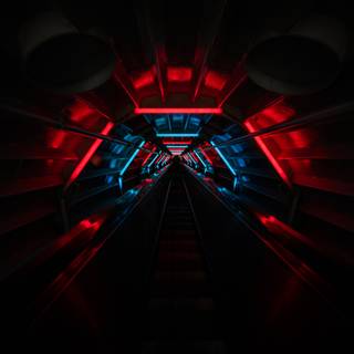 Dark neon phone wallpaper