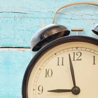 Clock iPhone wallpaper