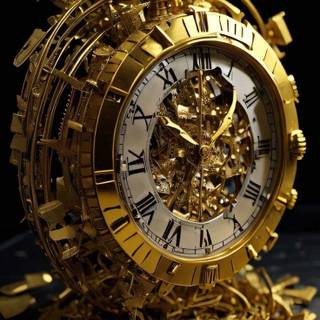 Clock iPhone wallpaper