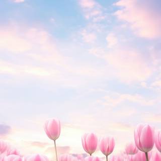 Tulip phone wallpaper