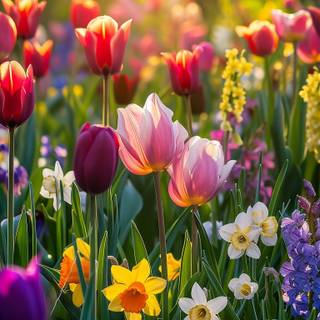 Tulip phone wallpaper