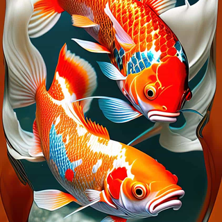 Koi iPhone wallpaper