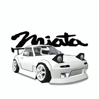 Cartoon car phone wallpaper