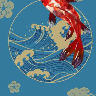 Koi iPhone wallpaper