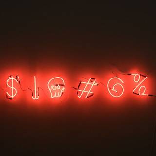 Neon sign phone wallpaper