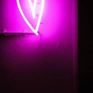 Neon sign phone wallpaper