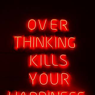 Neon sign phone wallpaper