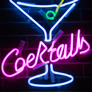 Neon sign phone wallpaper