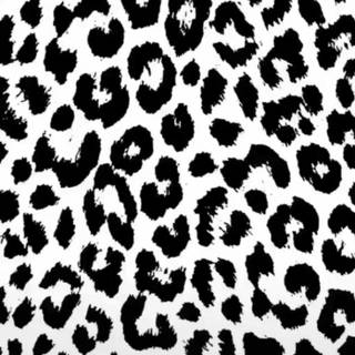 Black and white leopard wallpaper