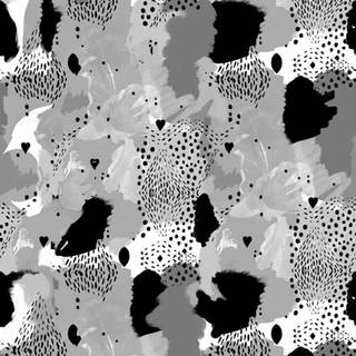 Black and white leopard wallpaper