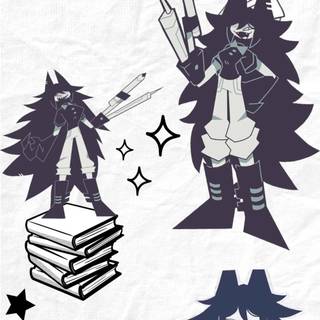 Miss Circle wallpaper