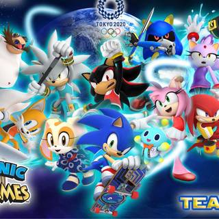 Mario & Sonic at the Olympic Winter Games wallpaper