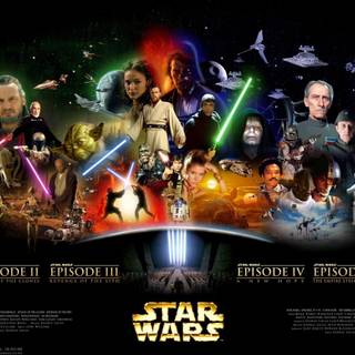 STAR WARS 1-9 Complete Collection wallpaper