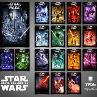 STAR WARS 1-9 Complete Collection wallpaper