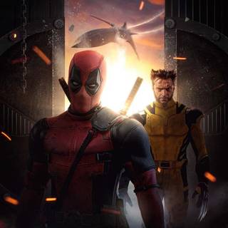 Deadpool and Wolverine wallpaper