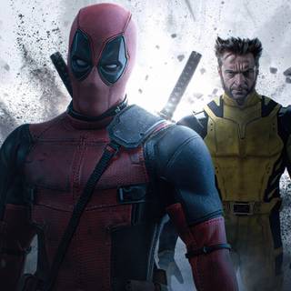 Deadpool and Wolverine movie desktop wallpaper