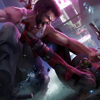 Deadpool and Wolverine movie desktop wallpaper