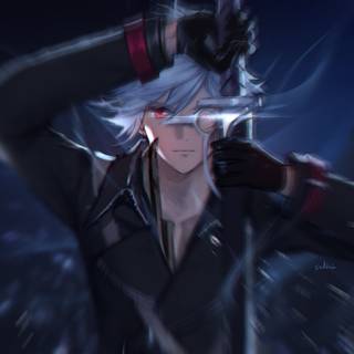 Cold anime boy wallpaper