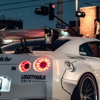 Nissan Gtr R35 iPhone wallpaper