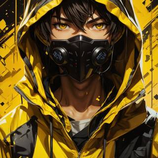 Cold anime boy wallpaper