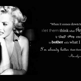 Marilyn Monroe quotes wallpaper