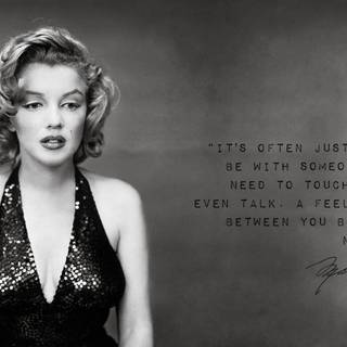 Marilyn Monroe quotes wallpaper